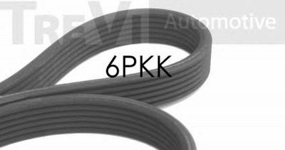 TREVI AUTOMOTIVE 6pkk1853 -  Поликлиновой ремень